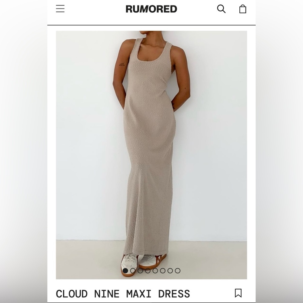 Rumored Cloud Nine Maxi Dress